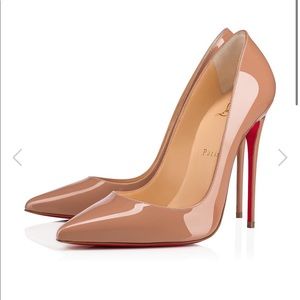 Iconic beige So Kate Christian Louboutin stilettos 120 mm heel, size 37.5